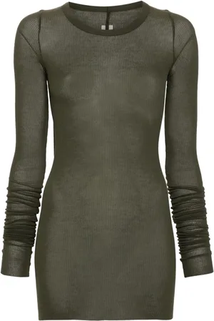 Rick Owens Ribbed long-sleeve T-shirt
