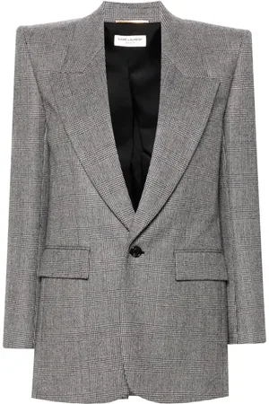Saint Laurent Single-breasted wool blazer