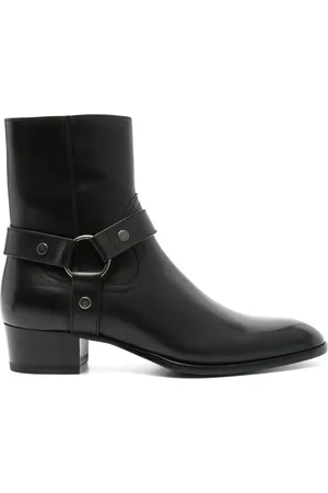Saint Laurent 40mm Wyatt Harness boots