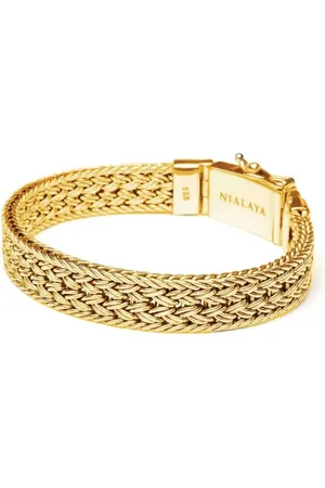 Nialaya Braided chain bracelet
