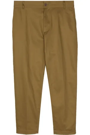 Maison Kitsuné Straight-leg gabardine chinos