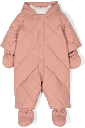 BONPOINT Quilted padded romper