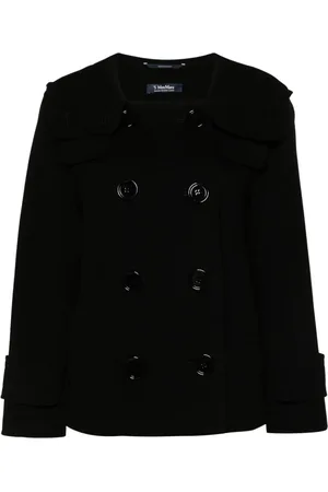 Max Mara Time wool double-breasted jacket