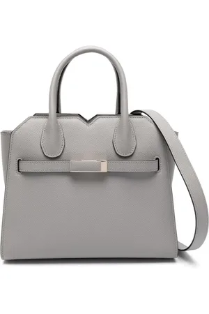 VALEXTRA Mini Milano leather tote bag