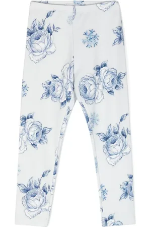 MONNALISA Floral-print leggings