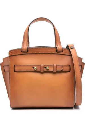 Officine creative Saddle 009 leather tote bag