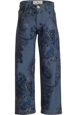 Etro Jacquard straight jeans
