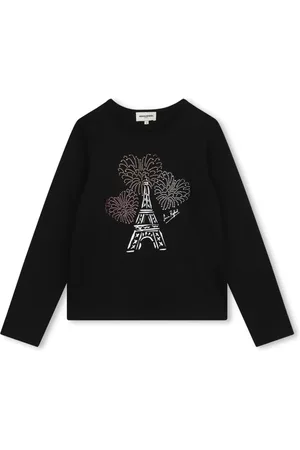 Sonia Rykiel Enfant Eiffel Tower-print cotton T-shirt