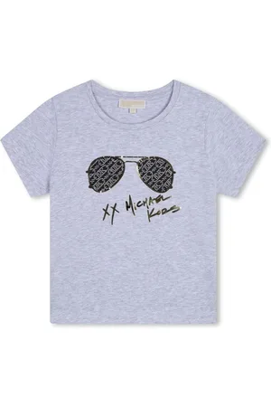 Michael Kors Sunglasses-print cotton T-shirt