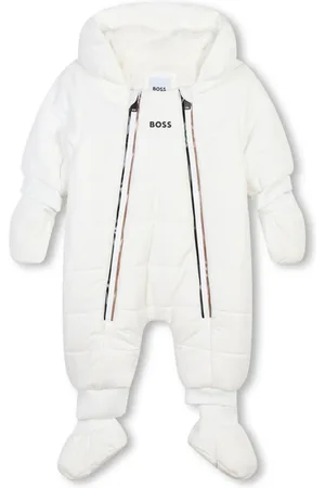 HUGO BOSS Logo-print padded snowsuit