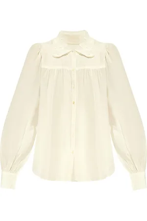 ULLA JOHNSON Balloon long-sleeved blouse