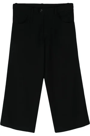 YOHJI YAMAMOTO 2010s wool cropped trousers
