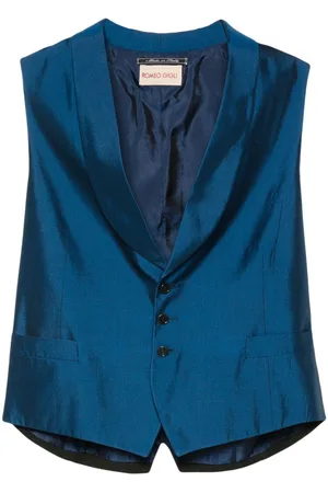 ROMEO GIGLI 1990s silk waistcoat