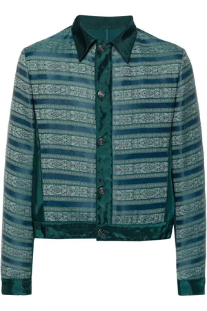 ROMEO GIGLI 2000-2001 floral-jacquard jacket