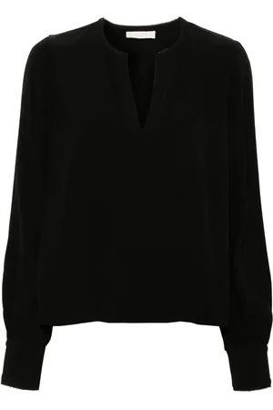 ULLA JOHNSON Greta crepe blouse