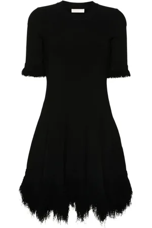 ULLA JOHNSON Vittoria fringe-detail dress