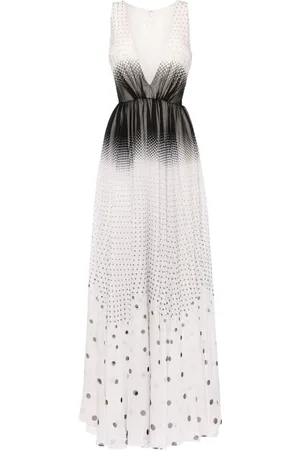 Saiid Kobeisy Polka dot-print gradient-effect dress