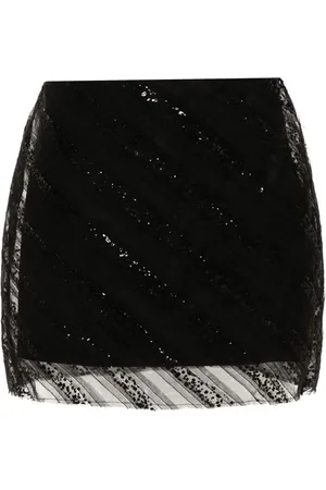 Viktor & Rolf Tulle-overlay mini skirt