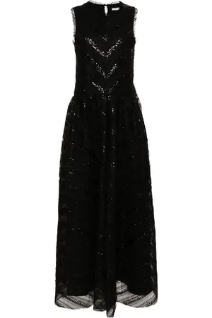Viktor & Rolf Sequined tulle maxi dress