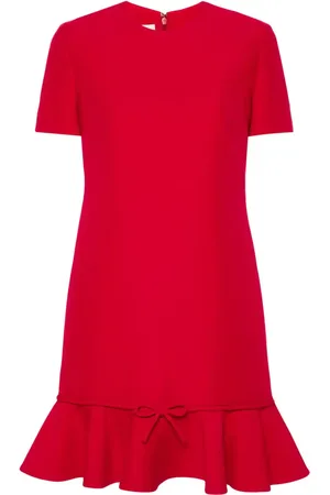 VALENTINO GARAVANI Bow-detail mini dress