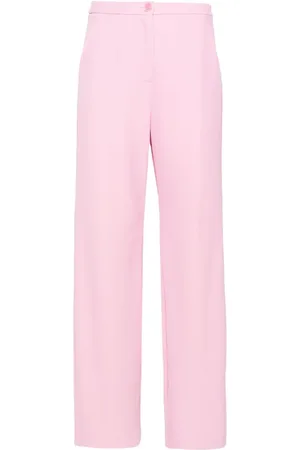 Patrizia Pepe Pressed-crease straight trousers