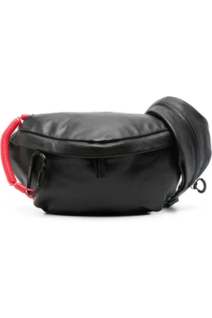 vic matiè Carabiner-detail leather belt bag