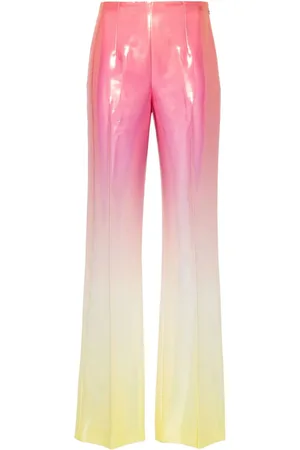 Patrizia Pepe Ombré-effect straight-leg trousers