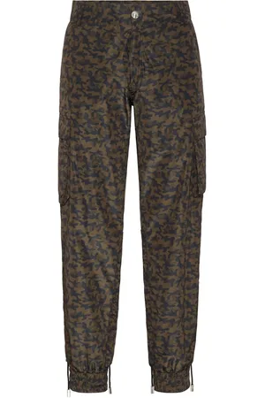 Philipp Plein Camouflage cargo trousers