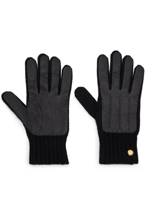 Tom Ford Two-tone knitted gloves