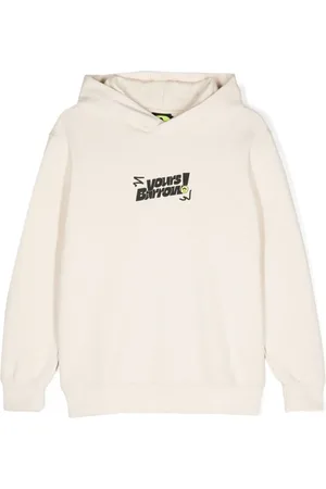BARROW Logo-print cotton hoodie
