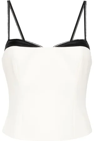 Reformation Melanie sweetheart neck top