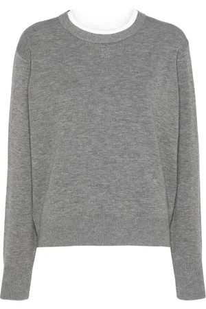 Sandro Nimbus logo-embroidered jumper