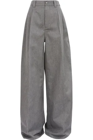 Maison Margiela Pleat-detailed twill trousers