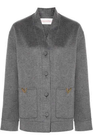 VALENTINO GARAVANI Logo-plaque jacket