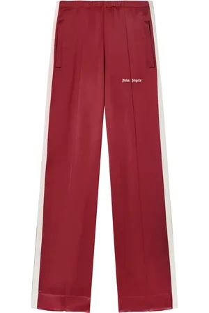Palm Angels Logo fluid track pants