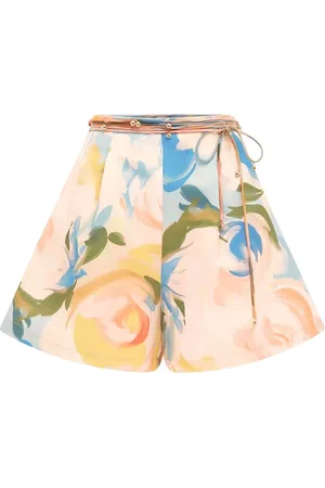 LEO LIN Vivian floral shorts