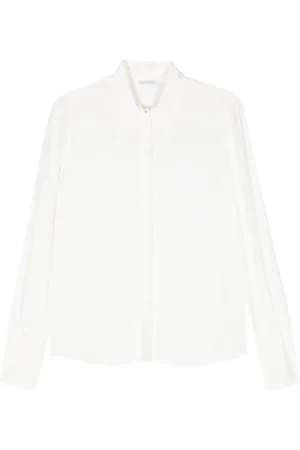 Patrizia Pepe Crepe pleated shirt
