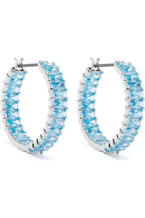 Swarovski Matrix hoop earrings