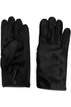 Maison Margiela Four-stitch leather gloves