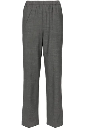 Fabiana Filippi Beaded-trim straight trousers