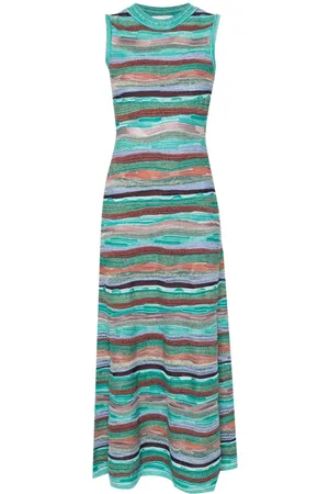 ULLA JOHNSON Fauna striped dress