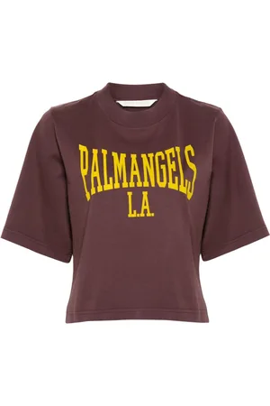 Palm Angels Logo-print cotton T-shirt
