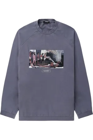 UNDERCOVER Painterly-print cotton sweatshirt