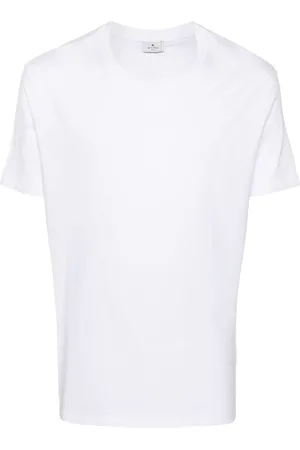 Etro Pegaso-embroidered cotton T-shirt