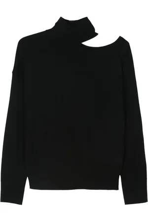 SEVENTY BY SERGIO TEGON Cut-out wool jumper