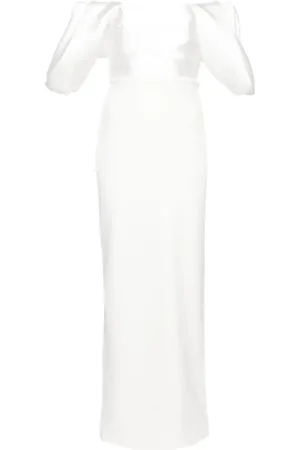 Solace Sian off-shoulder gown