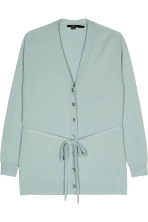 SEVENTY BY SERGIO TEGON V-neck wool-cashmere blend cardigan