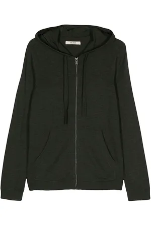Zadig & Voltaire Zip-up wool hoodie