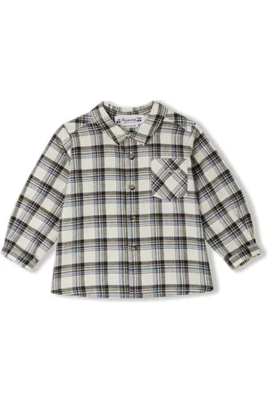 BONPOINT Gillo plaid shirt