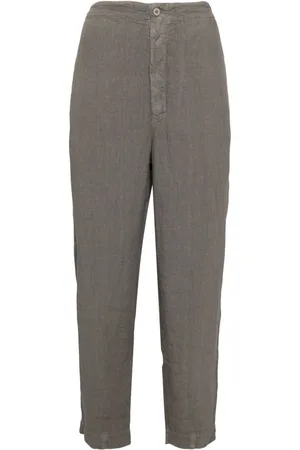 TRANSIT Cropped linen trousers